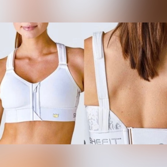 SHEFIT Other - Shefit Flex Sports Bra Ice White Luxe NWNT